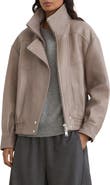 Reiss Petra Leather Jacket