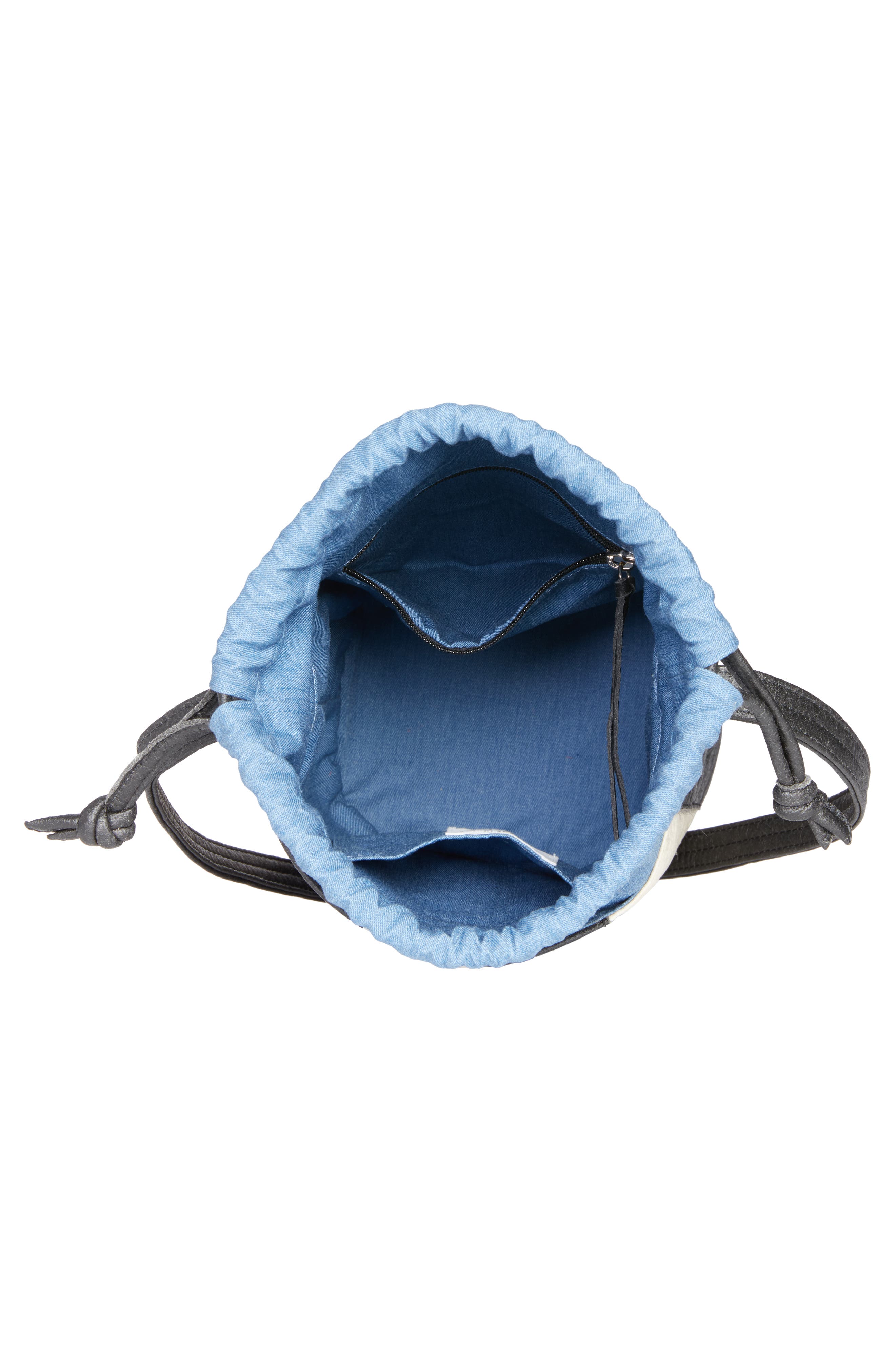 HOZEN Stripe Bucket Bag, Alternate, color, 