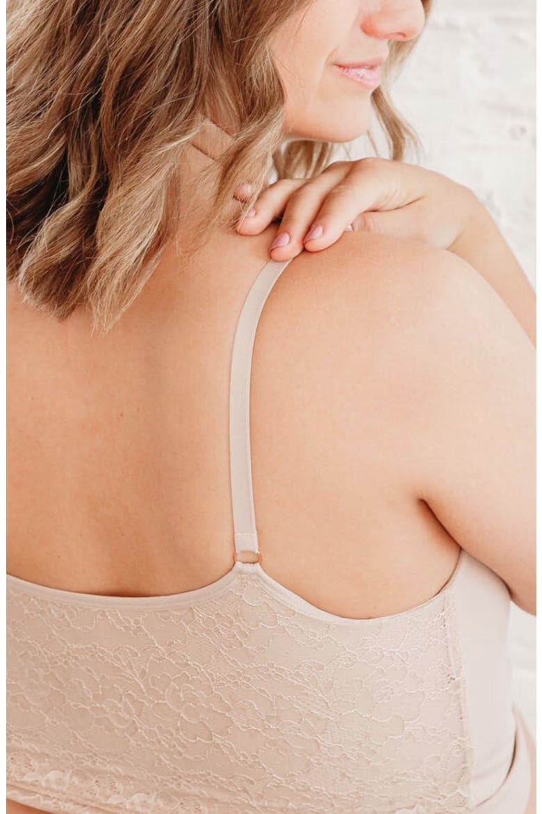 Amelia Pumping and Nursing Crop Cami, Alternate, color, Sand