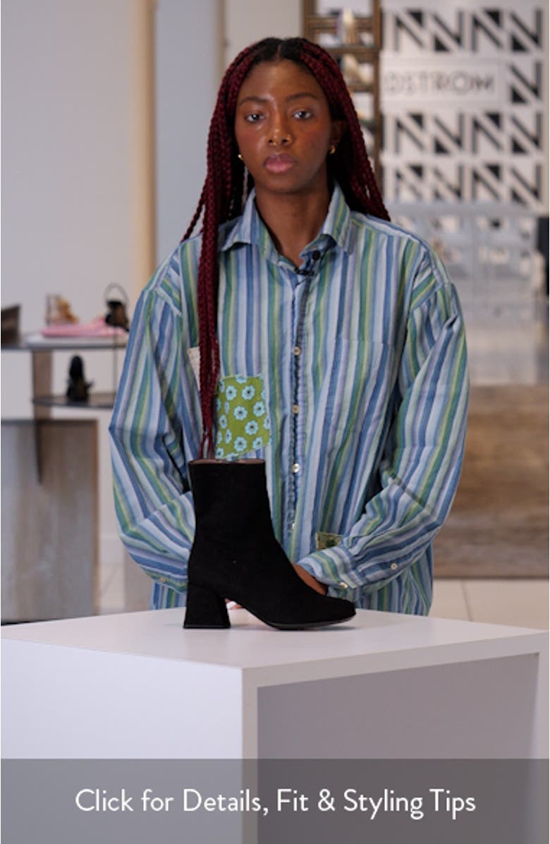 Block Heel Bootie, sales video thumbnail