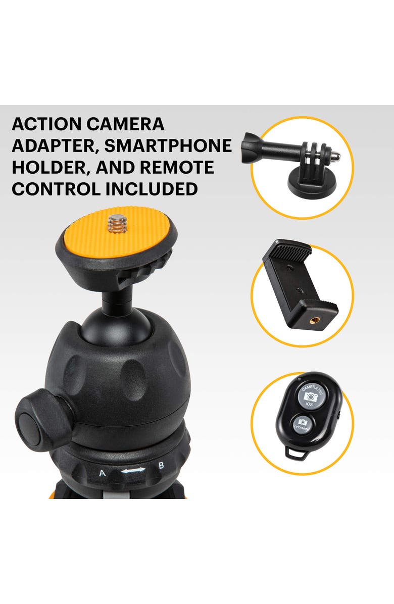 Kodak PhotoGear Mini Tripod for Camera, Alternate, color, Black