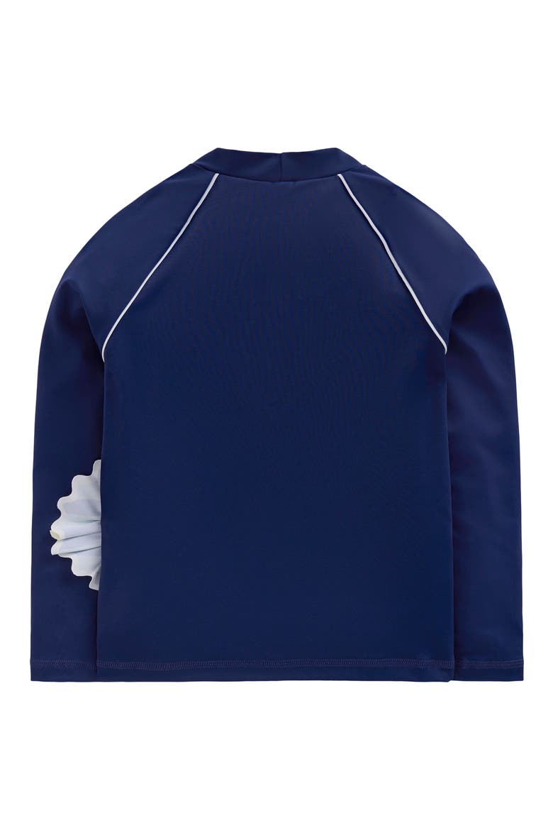 Kids' Sun Safe Fun Long Sleeve Rashguard, Alternate, color, ANGLERFISH PRINT