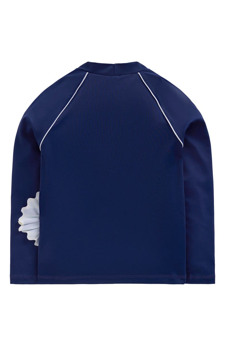 Mini Boden Kids' Sun Safe Fun Long Sleeve Rashguard, Alternate, color, Anglerfish Print