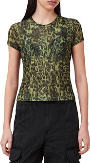 AllSaints Ellie Mesh T-Shirt