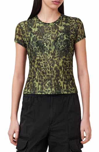 AllSaints Ellie Mesh T-Shirt