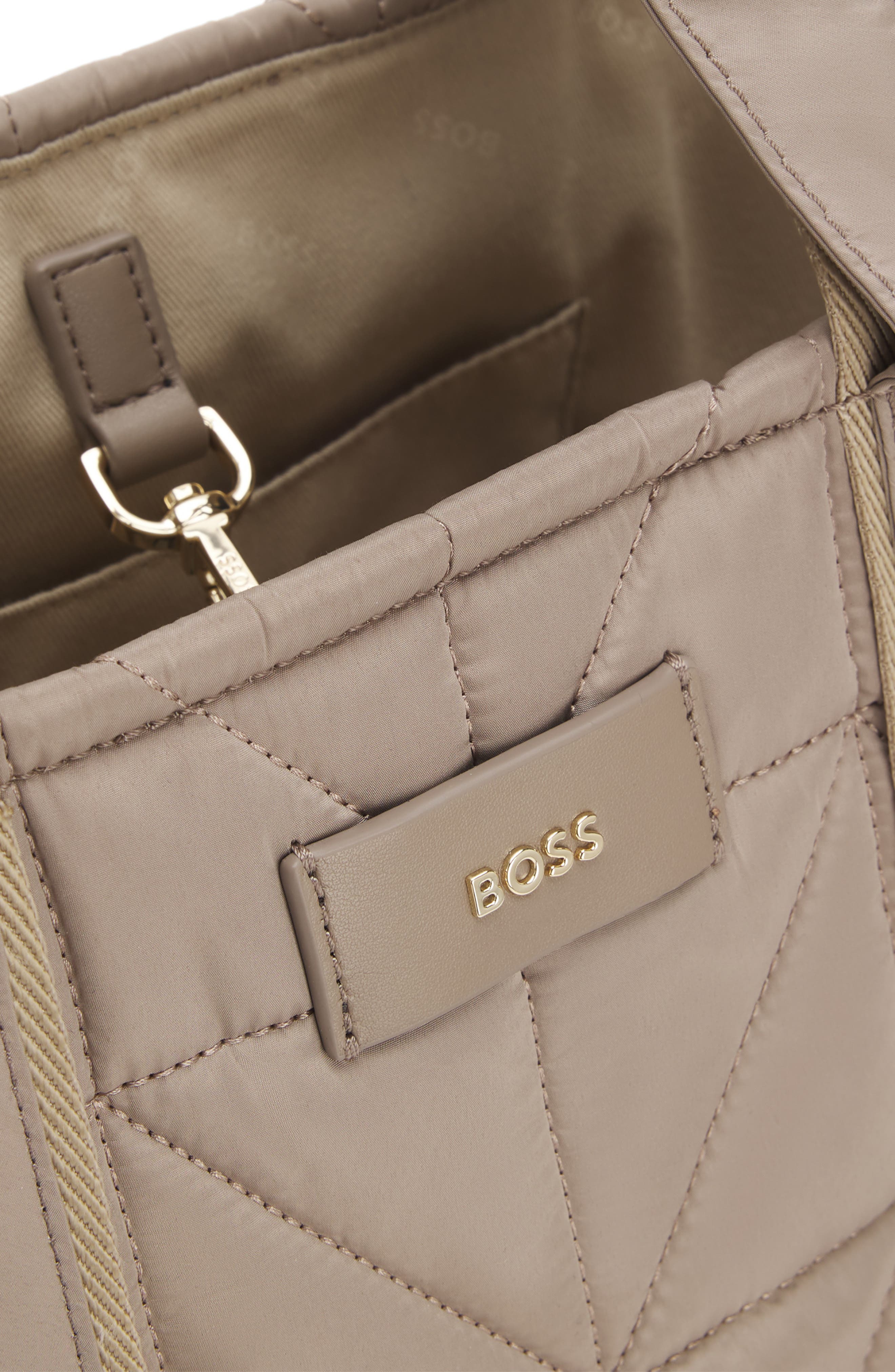 HUGO Palmah NY Quilted Tote, Alternate, color, 