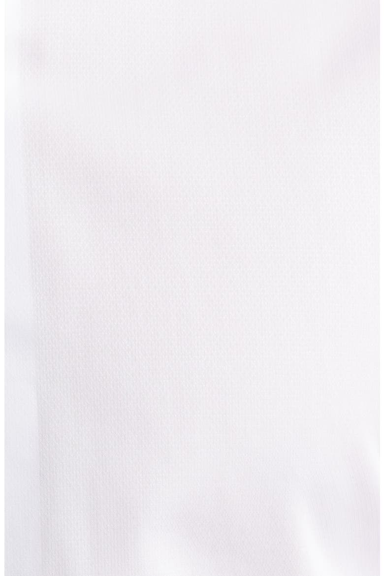 Trim Fit Check Diamond Textured Cotton Dress Shirt, Alternate, color, WHITE