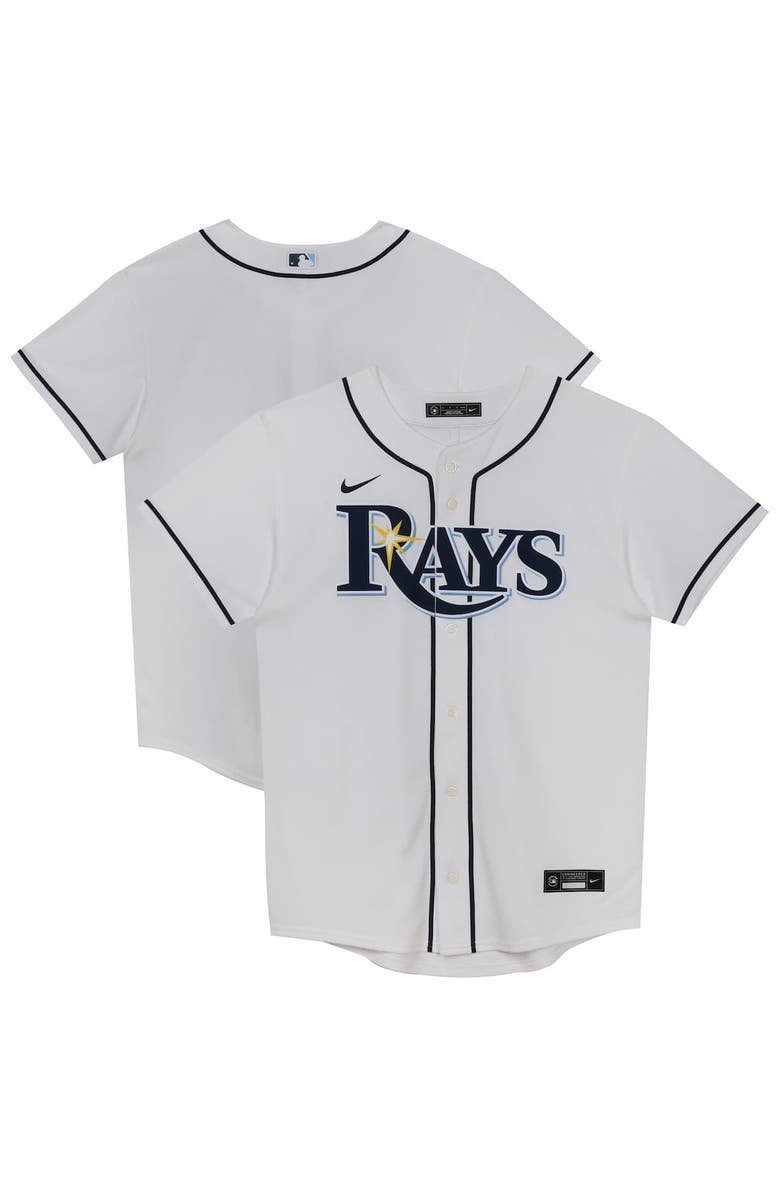 Outerstuff Preschool White Tampa Bay Rays Home Replica Jersey, Main, color, White