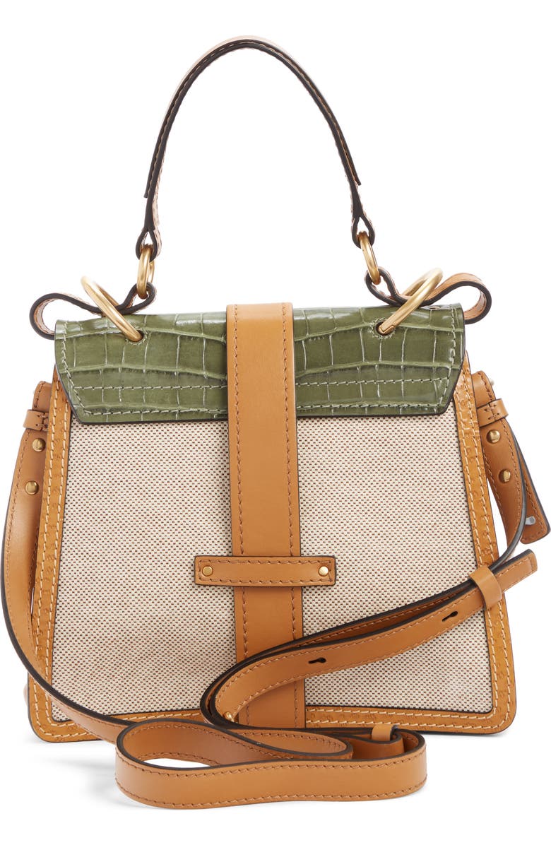 Chloé Aby Small Day Canvas Shoulder Bag, Alternate, color,