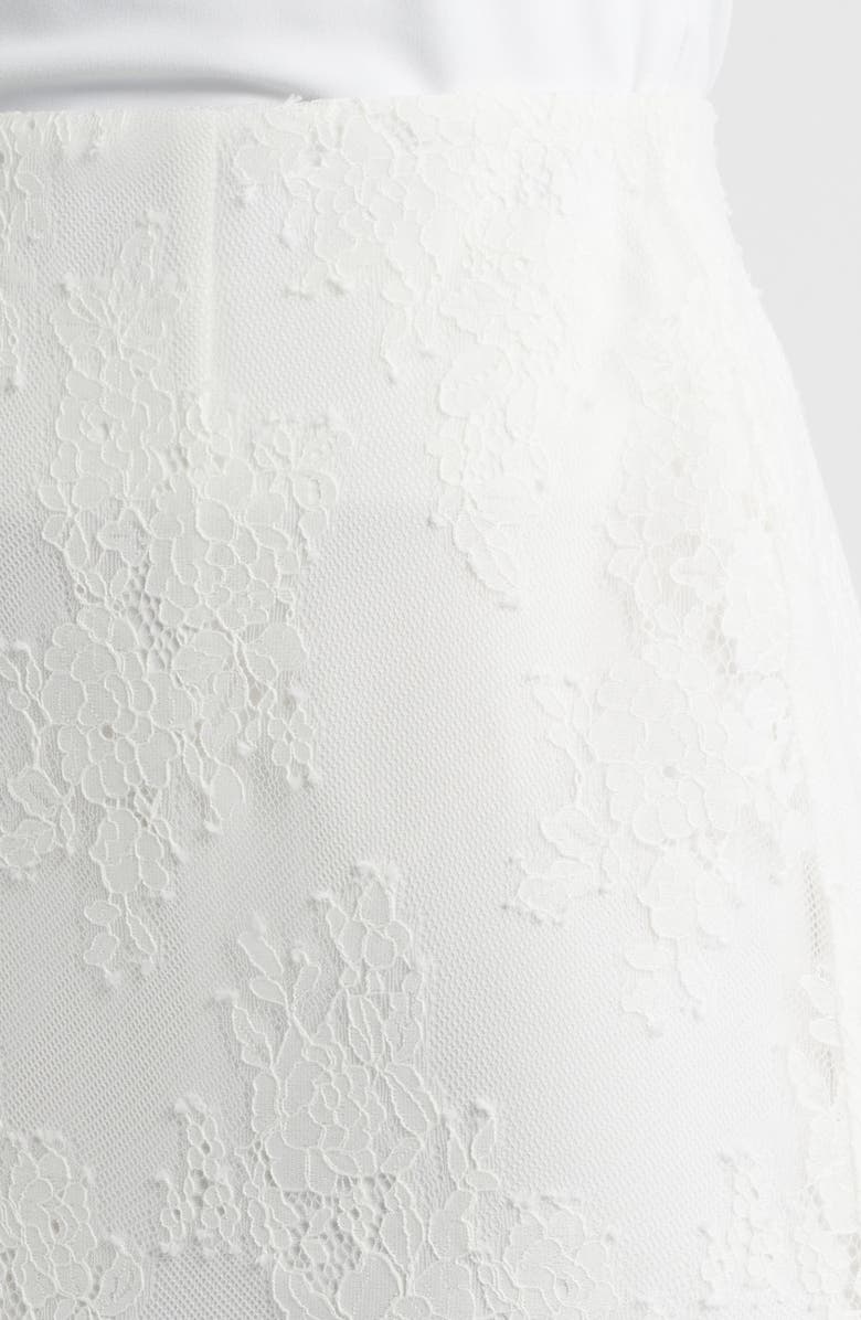 Hill House Home The Olympia Lace Maxi Skirt, Alternate, color, White