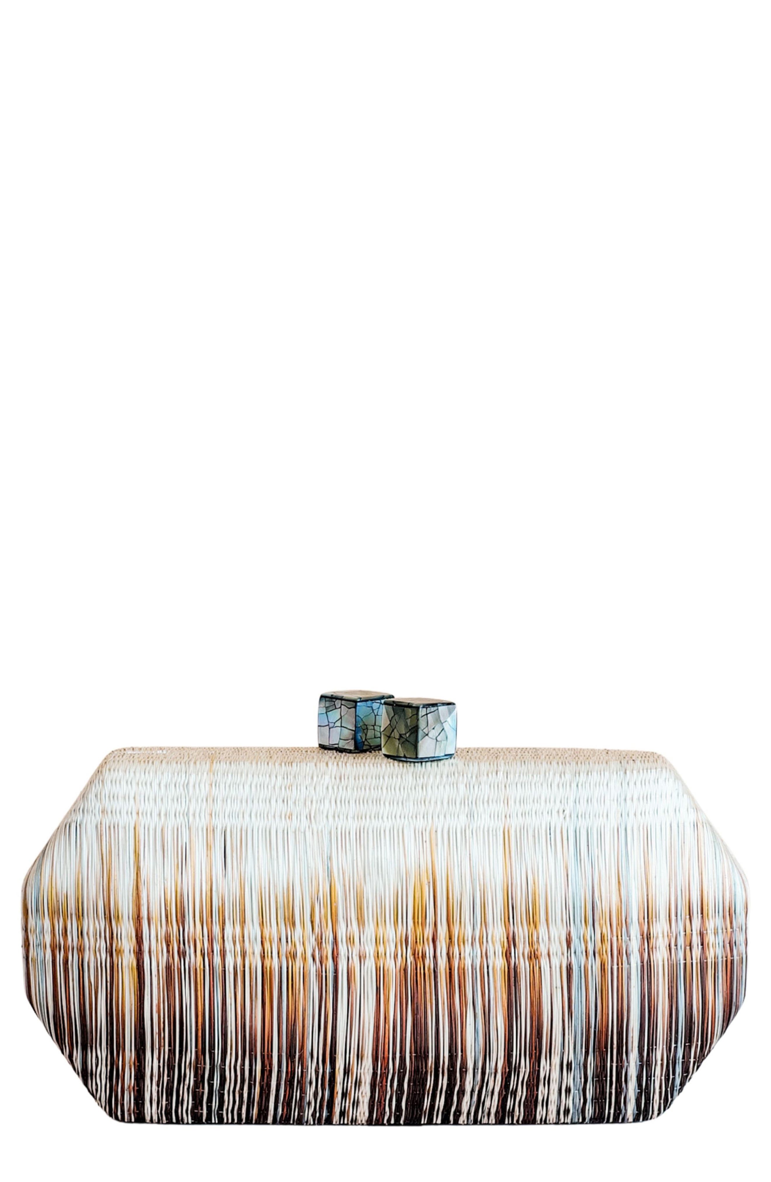 LIKHA Ombré Octagon Clutch, Main, color, Twilight Neutral