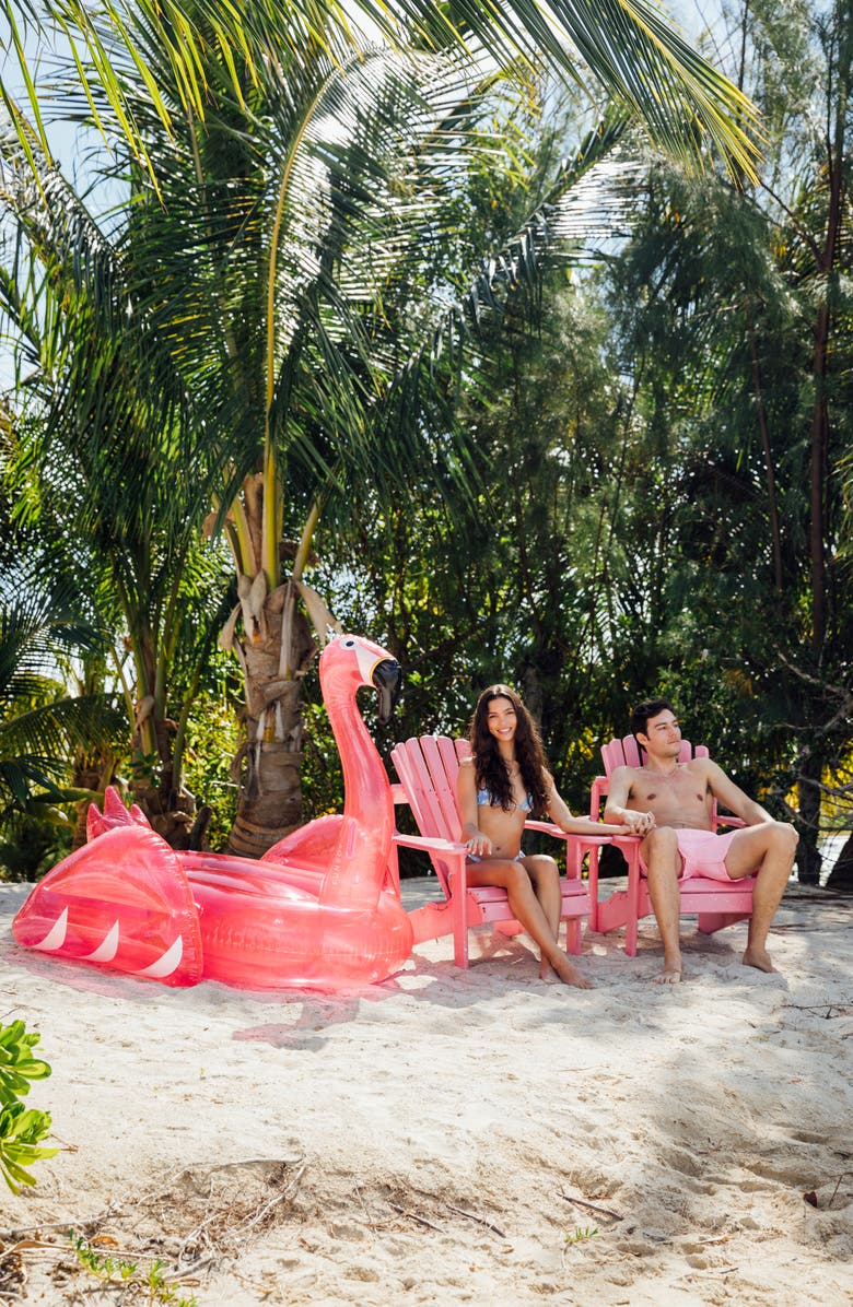 FUNBOY Glitter Flamingo Pool Float, Alternate, color, 