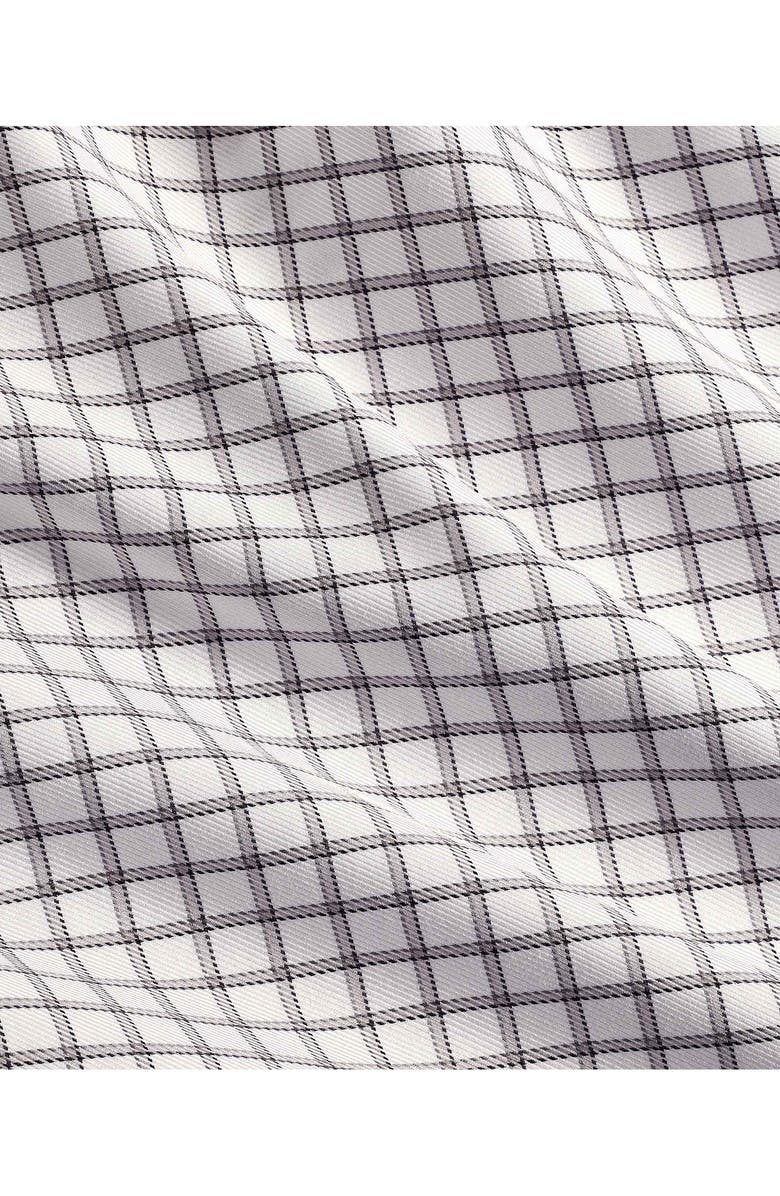 David Donahue Regular Fit Check Cotton Twill Dress Shirt, Alternate, color, 