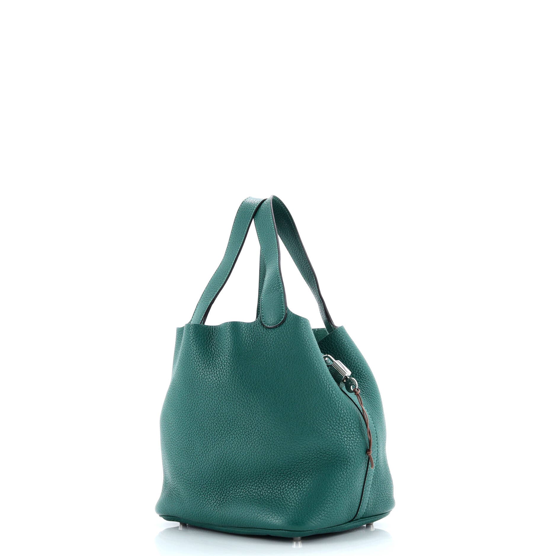 Pre-Owned Hermes Picotin Lock Bag Clemence MM, Alternate, color, 