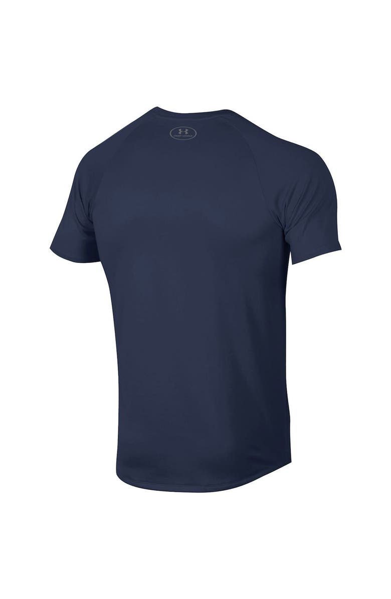 Under Armour Men's Under Armour Navy Howard Bison Logo Stripe Performance Raglan T-Shirt, Alternate, color, 