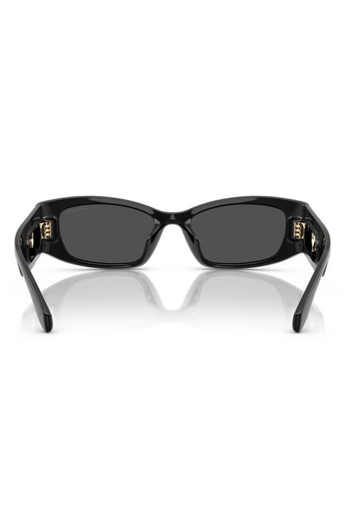 Michael Kors 52mm Rectangular Sunglasses In Black