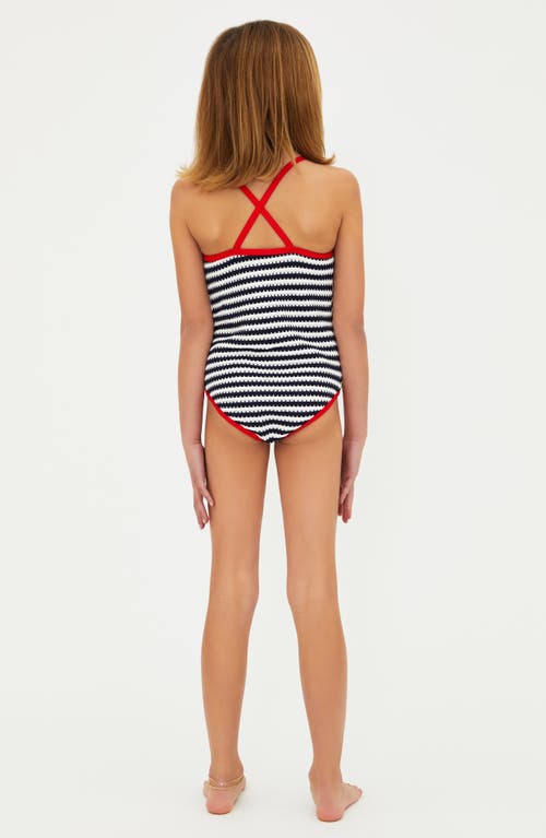 Shop Beach Riot Kids' Little Julia Stripe One-piece Swimsuit
