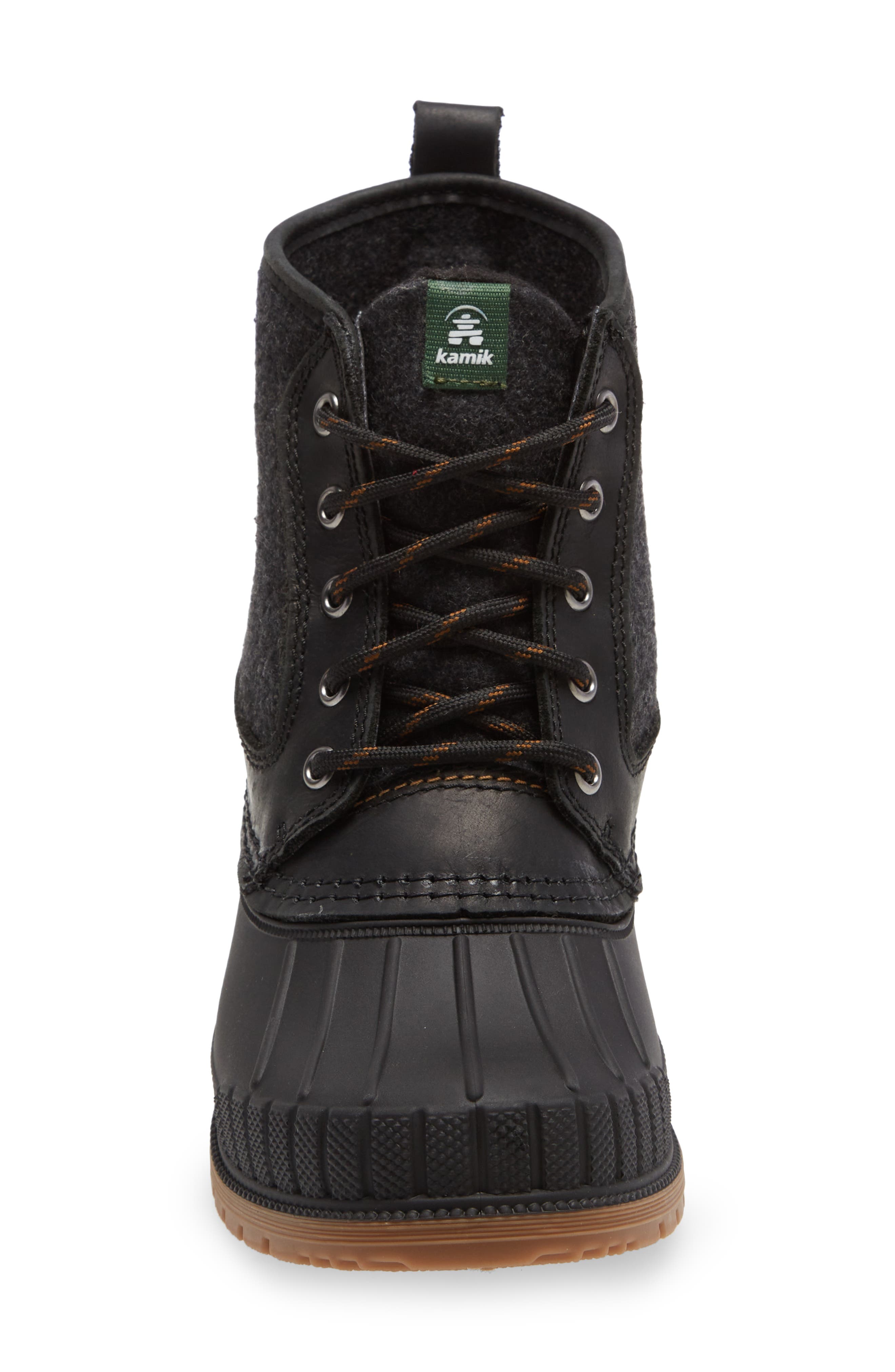 Kamik Sienna Mid Cold Weather Leather Boot, Alternate, color, 