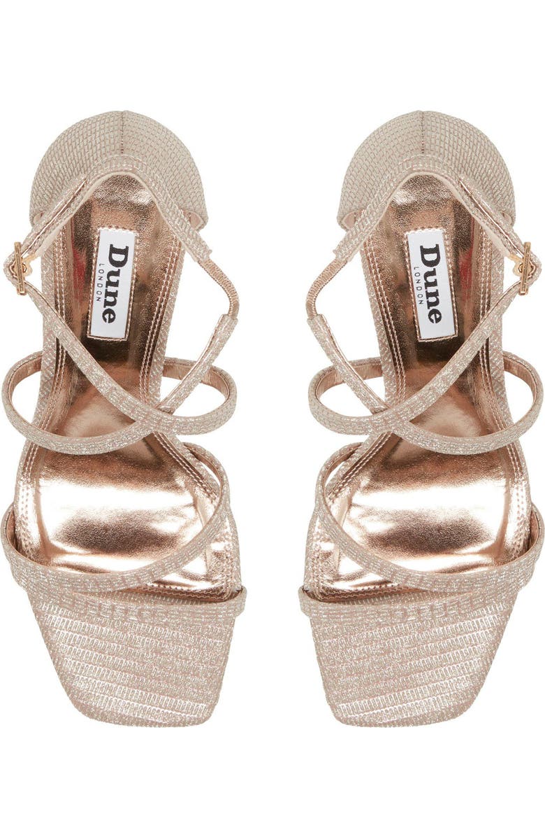 Dune London Musical Strappy Sandal, Alternate, color,