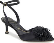 Kenneth Cole Umi Starburst Ankle Strap Pointed Toe Pump