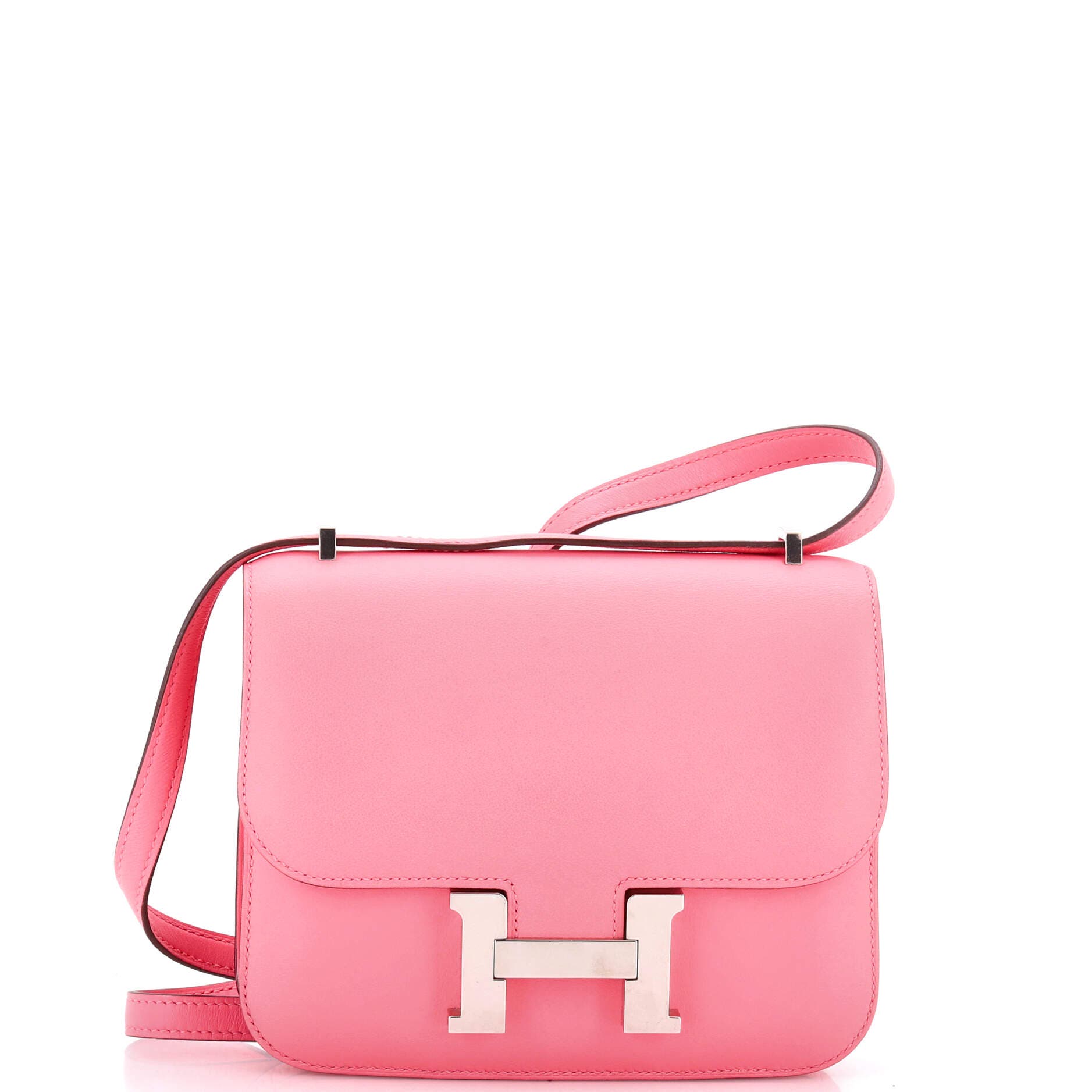 Pre-Owned Hermes Constance NM Bag Swift 18, Main, color, Rose Azalee
