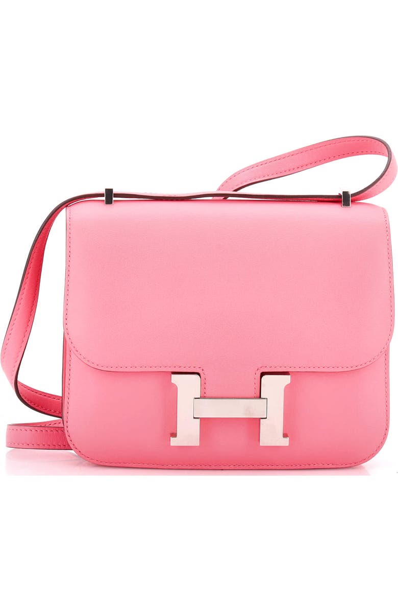 Pre-Owned Hermes Constance NM Bag Swift 18, Main, color, Rose Azalee