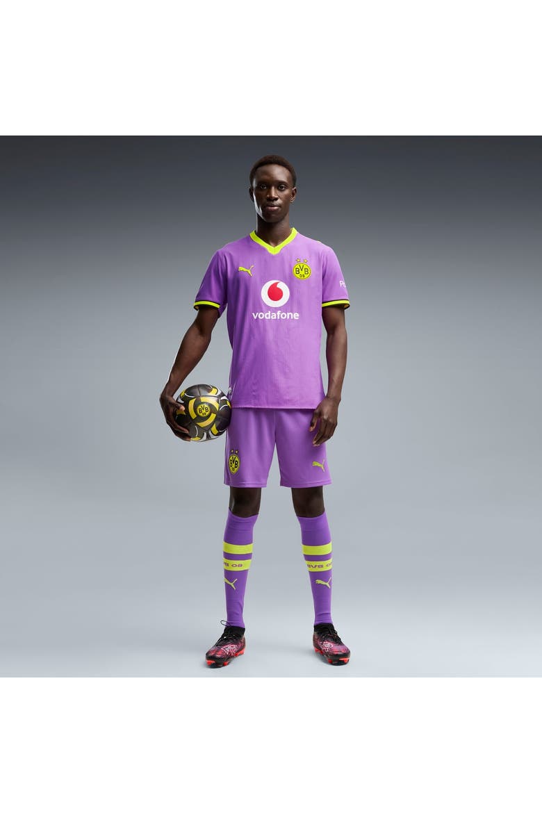 Men's Puma  Purple Borussia Dortmund 2026/27 Third Authentic Jersey, Alternate, color, Purple