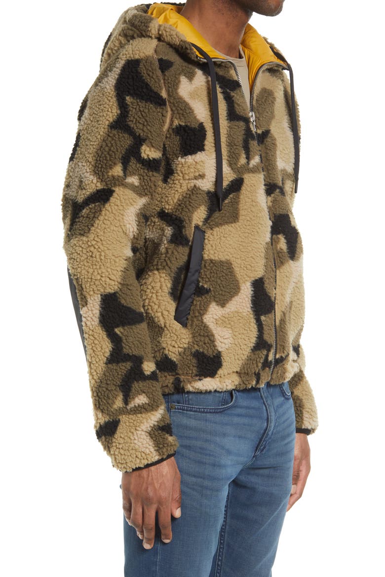 Men's Tactic Hooded Fleece Jacket, Alternate, color, CAMO
