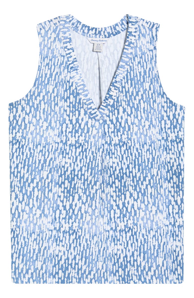 Tommy Bahama Kauai Glimmer Bay Tank, Main, color, Port Side Blue