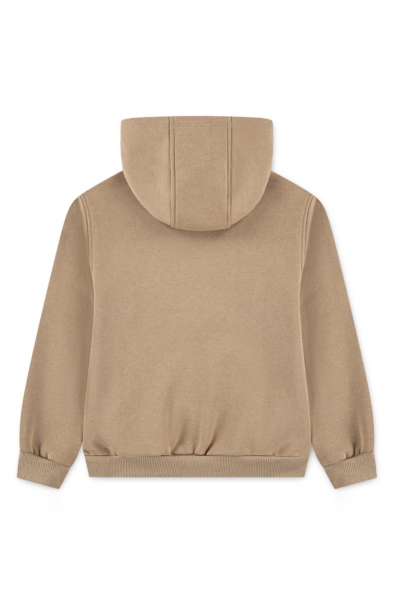 Nike Kids' Club Fleece Hoodie, Alternate, color, Hemp