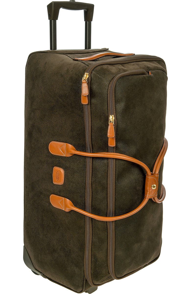 Bric's Life 28" Rolling Duffle, Alternate, color, Olive
