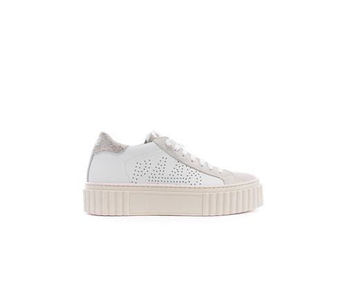 P448 Creeper Sneaker In Silver Dust