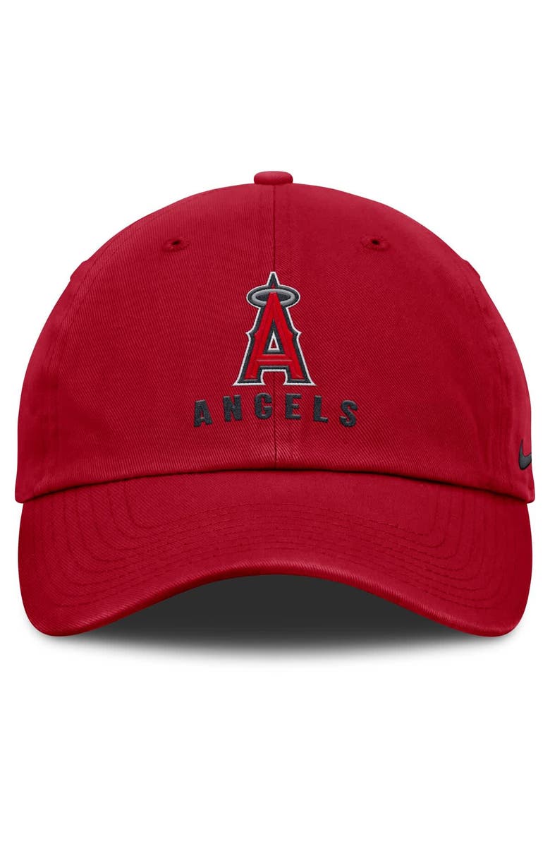 Nike Men's Nike Red Los Angeles Angels Club Adjustable Hat, Alternate, color, Red