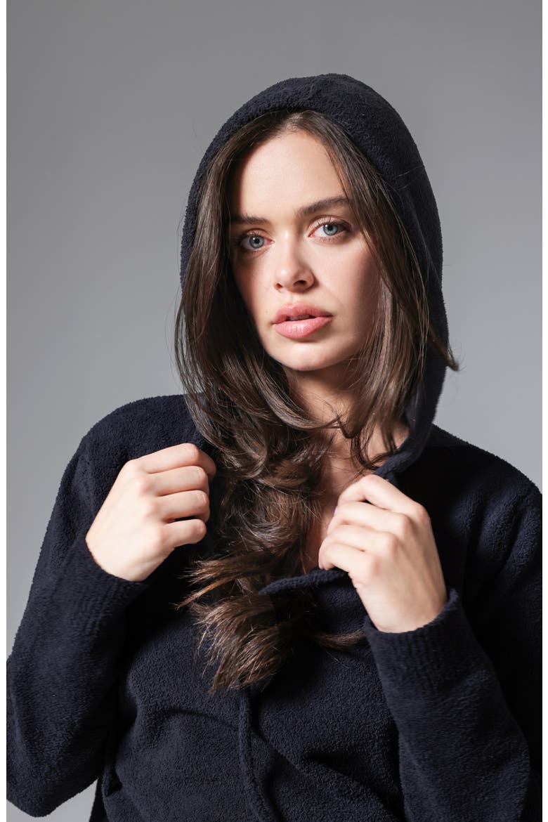 Snug Lite Hoodie, Alternate, color, COAL