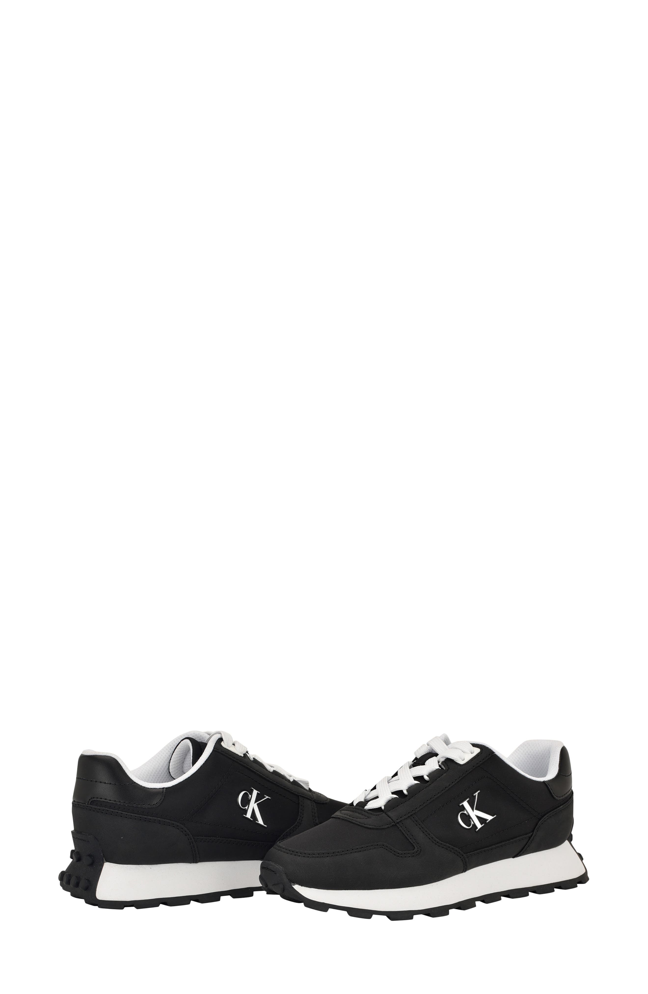 Calvin Klein Taresa Sneaker, Alternate, color, Black