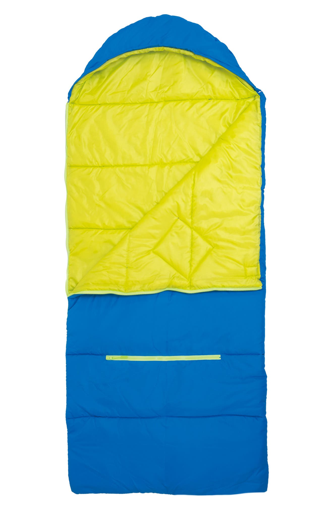 Kids' Sleep-N-Pack Sleeping Bag Backpack, Alternate, color, BRILLIANT BLUE