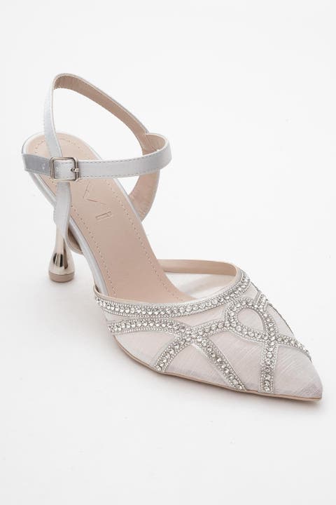 Volby Embellished Pointed Toe Pump (Women)