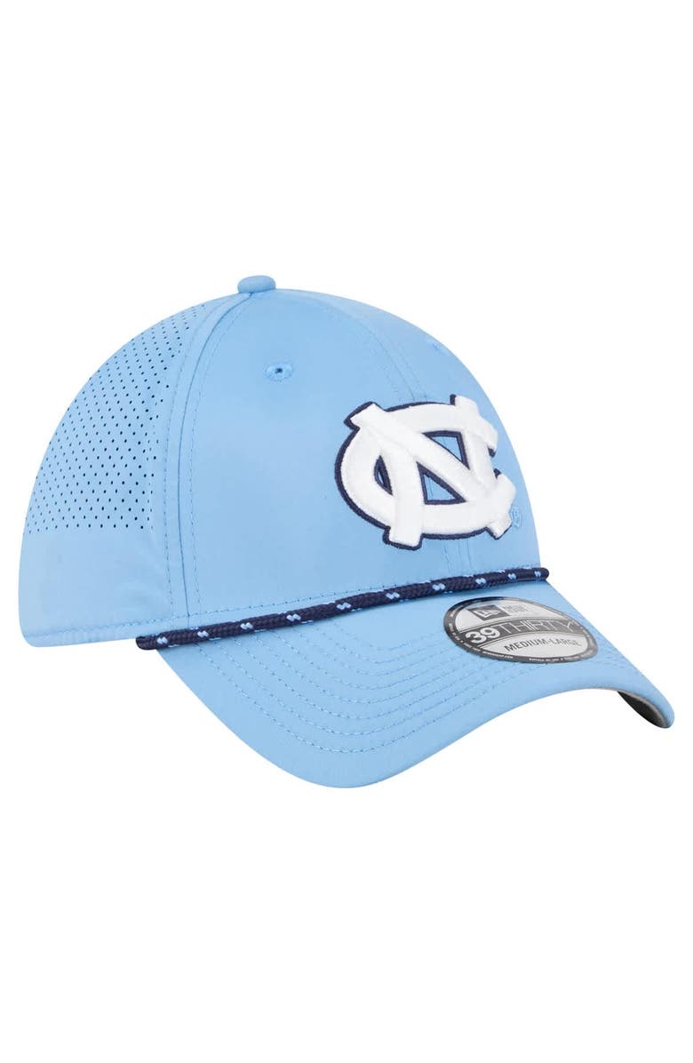 New Era Men
s New Era  Carolina Blue North Carolina Tar Heels Rope 39THIRTY Flex Hat, Alternate, color, Light Blue