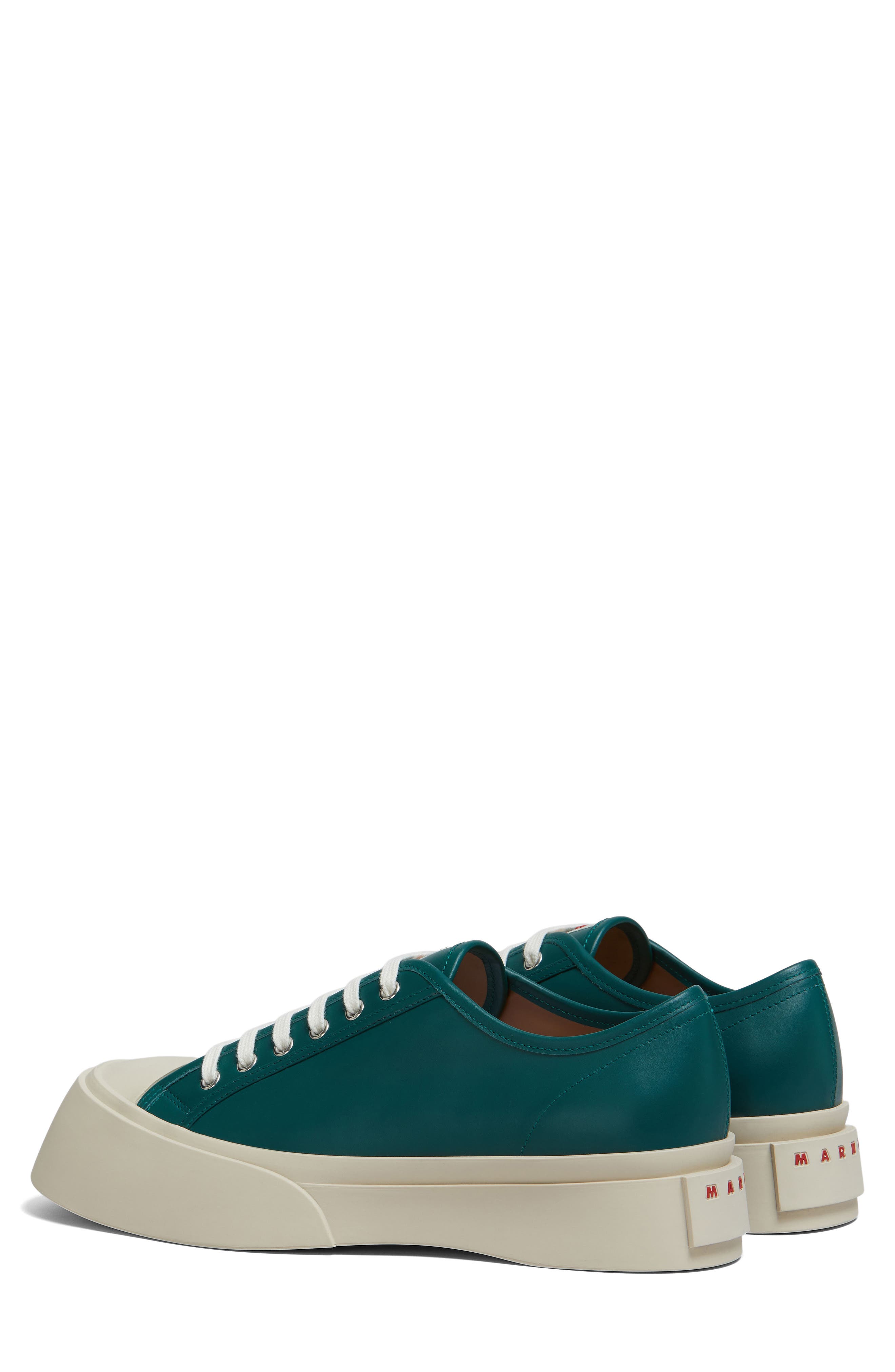 Marni Pablo Low Top Sneaker, Alternate, color, Forest Green