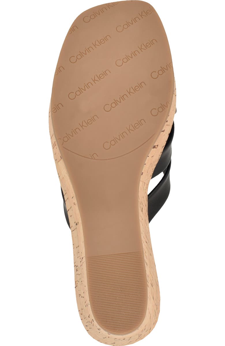 Calvin Klein Hayes Platform Wedge Slide Sandal, Alternate, color,