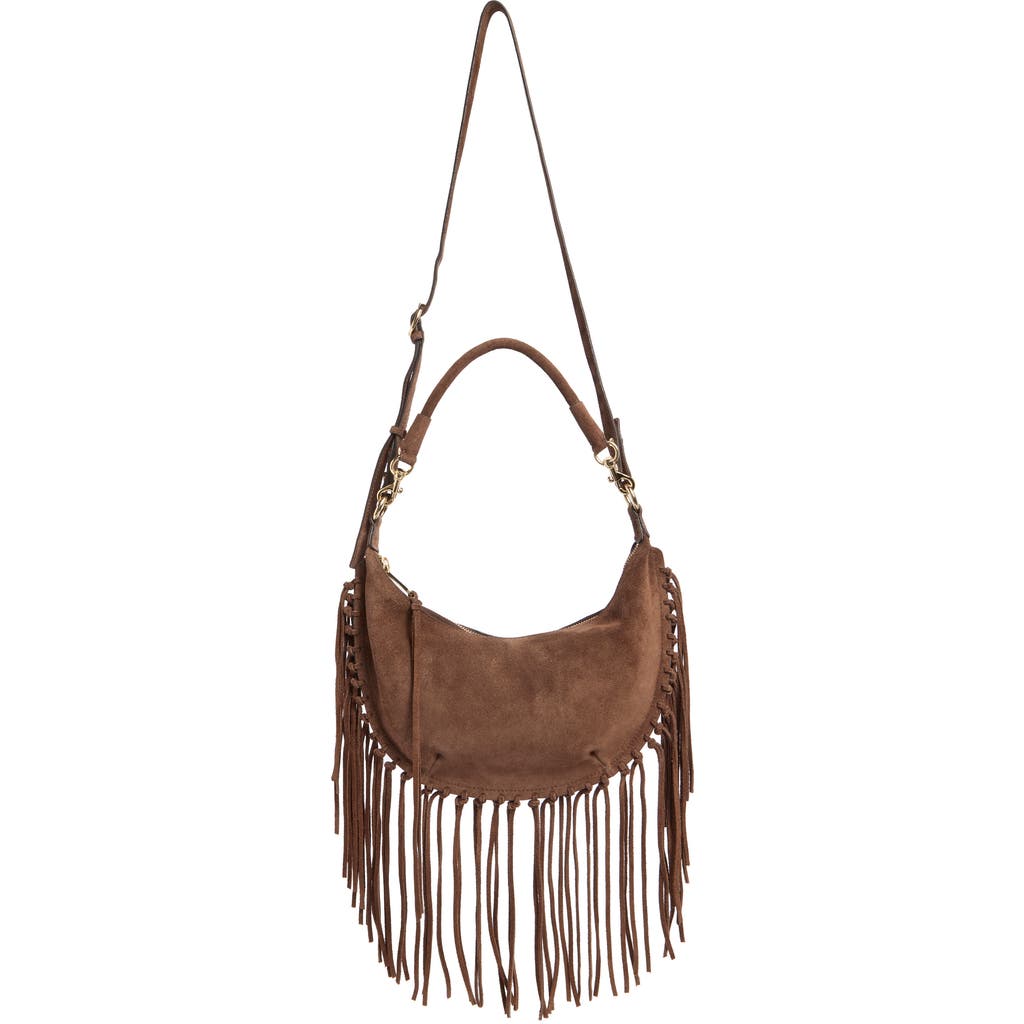 Rebecca Minkoff Darren Slim Fringe Suede Crossbody Bag