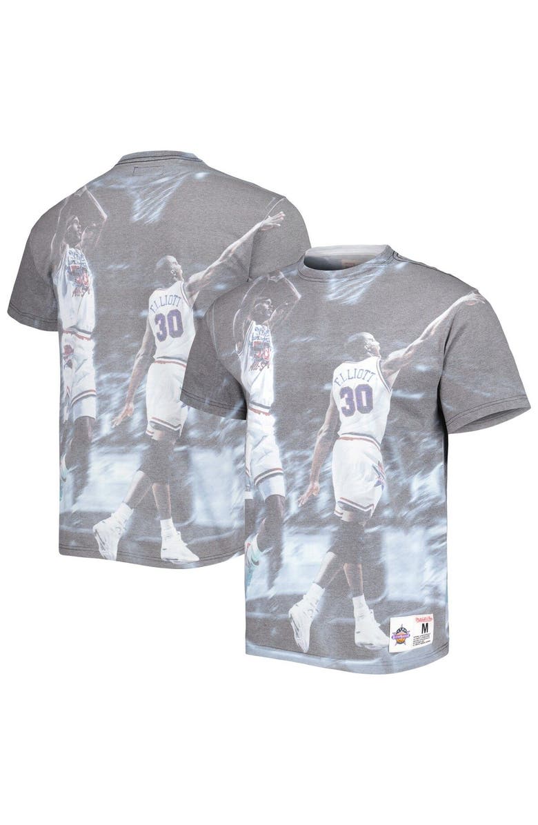 Mitchell & Ness Men's Mitchell & Ness San Antonio Spurs Above the Rim Graphic T-Shirt, Main, color, White