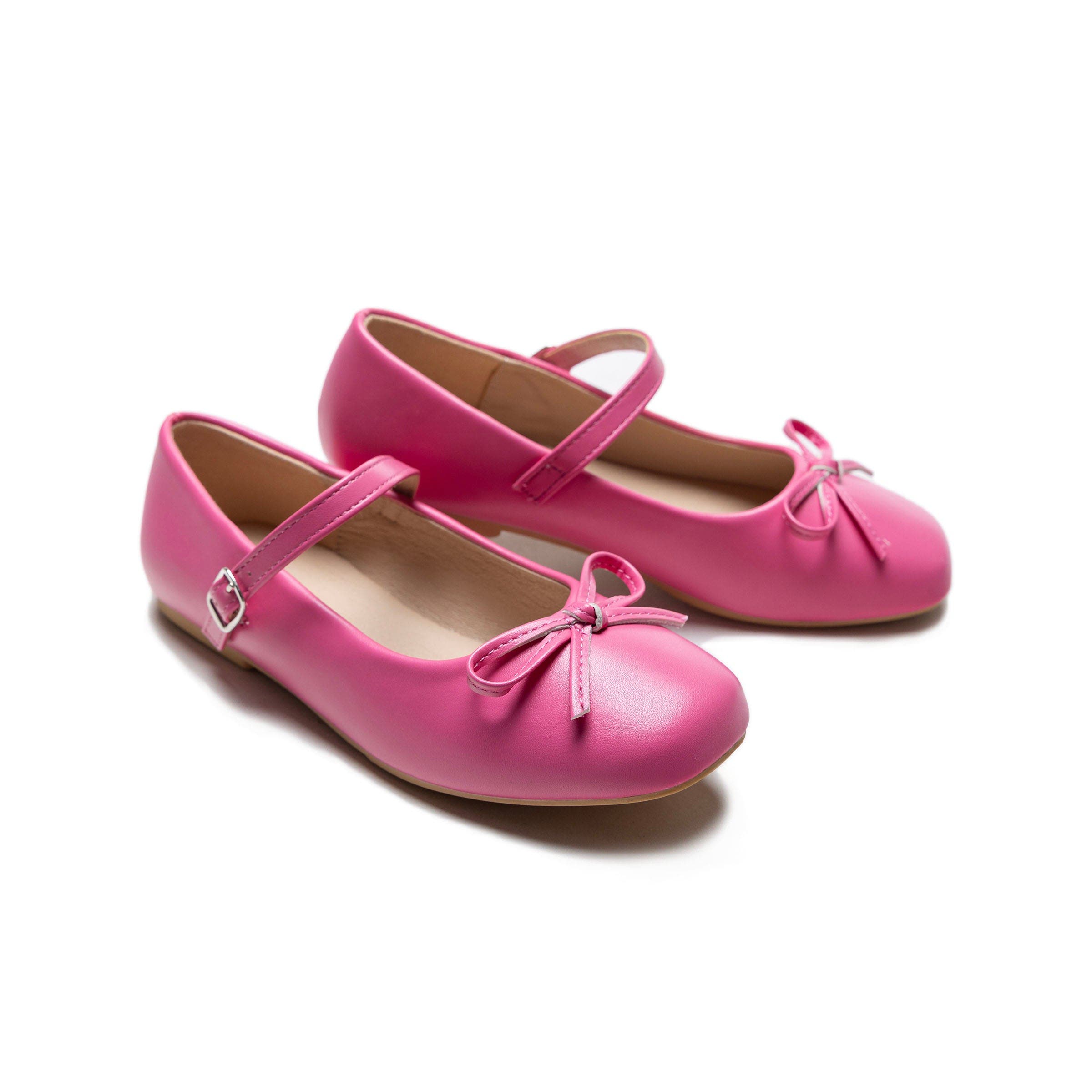 Julietta Bow Flats, Alternate, color, Pink