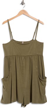 Free People FP Movement Hot Shot Strappy Romper