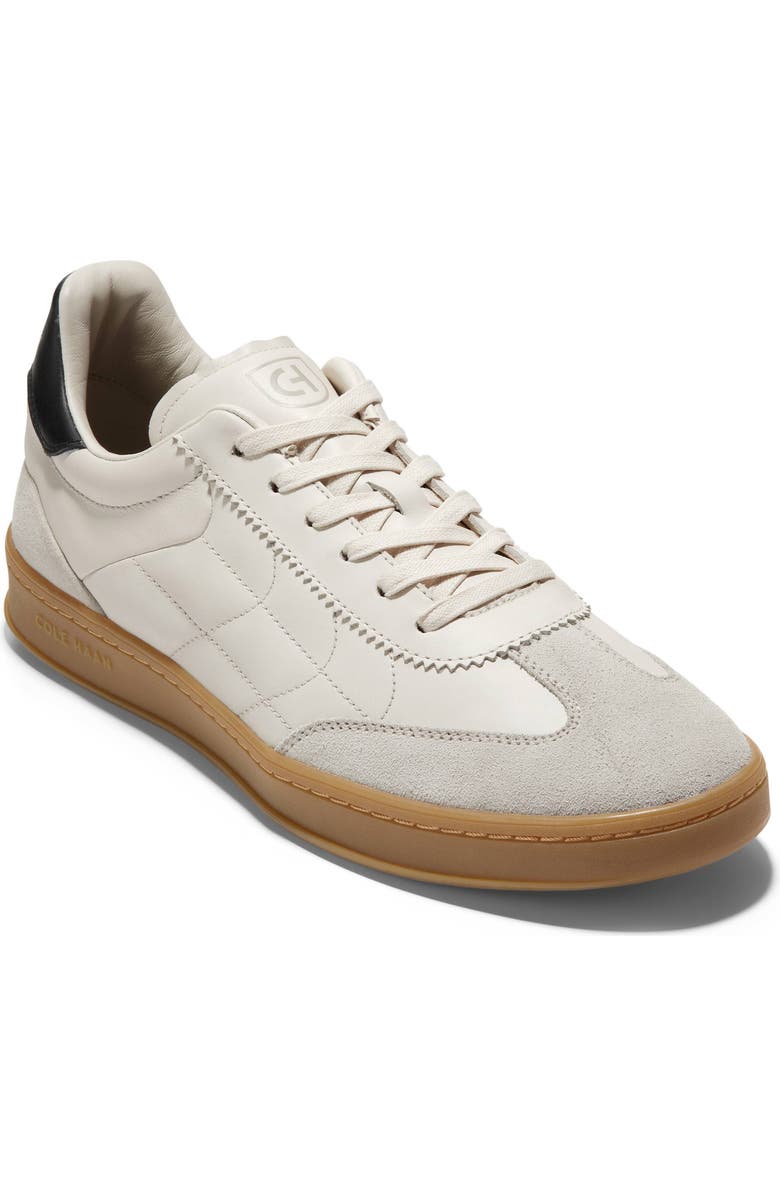 Cole Haan GrandPro Breakaway Leather Sneaker, Main, color, Ivory/ Silver Lining/ Gum