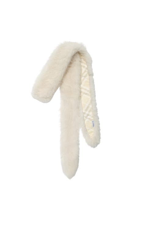 Skinny Shearling Scarf