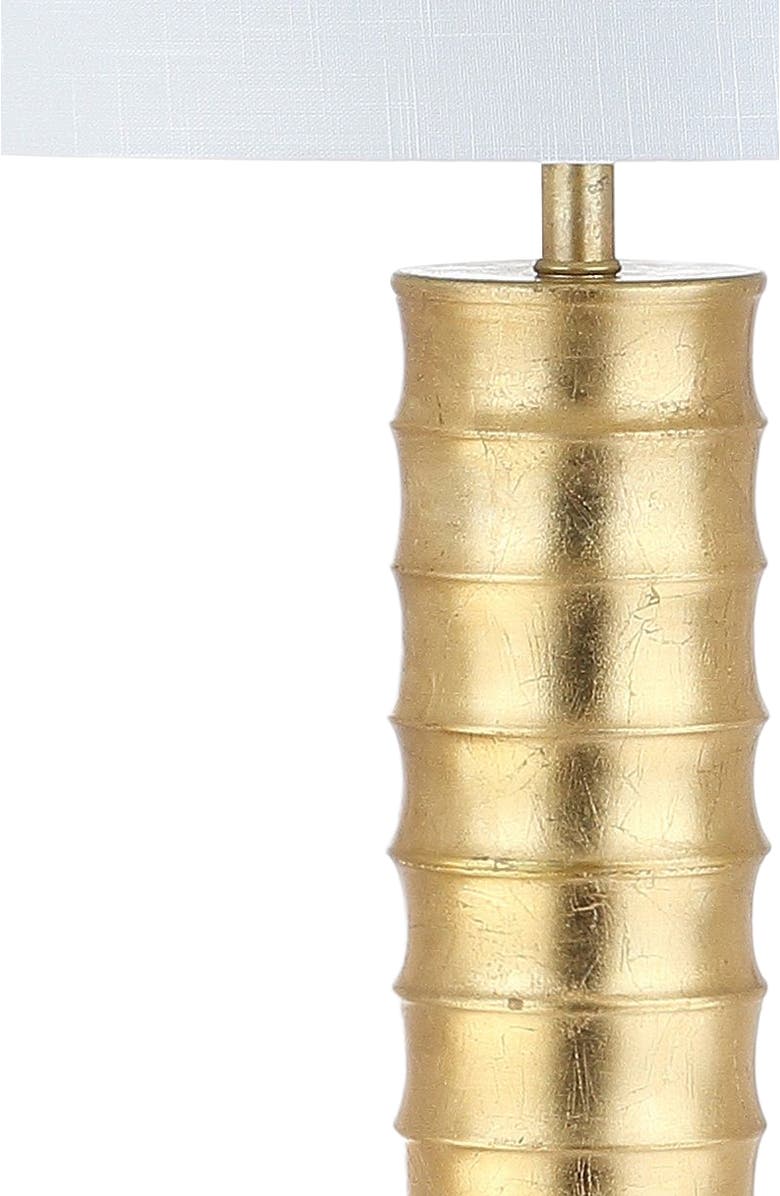 JONATHAN Y Serena 63" Metal LED Floor Lamp, Gold Painting, Alternate, color, Gold Painting