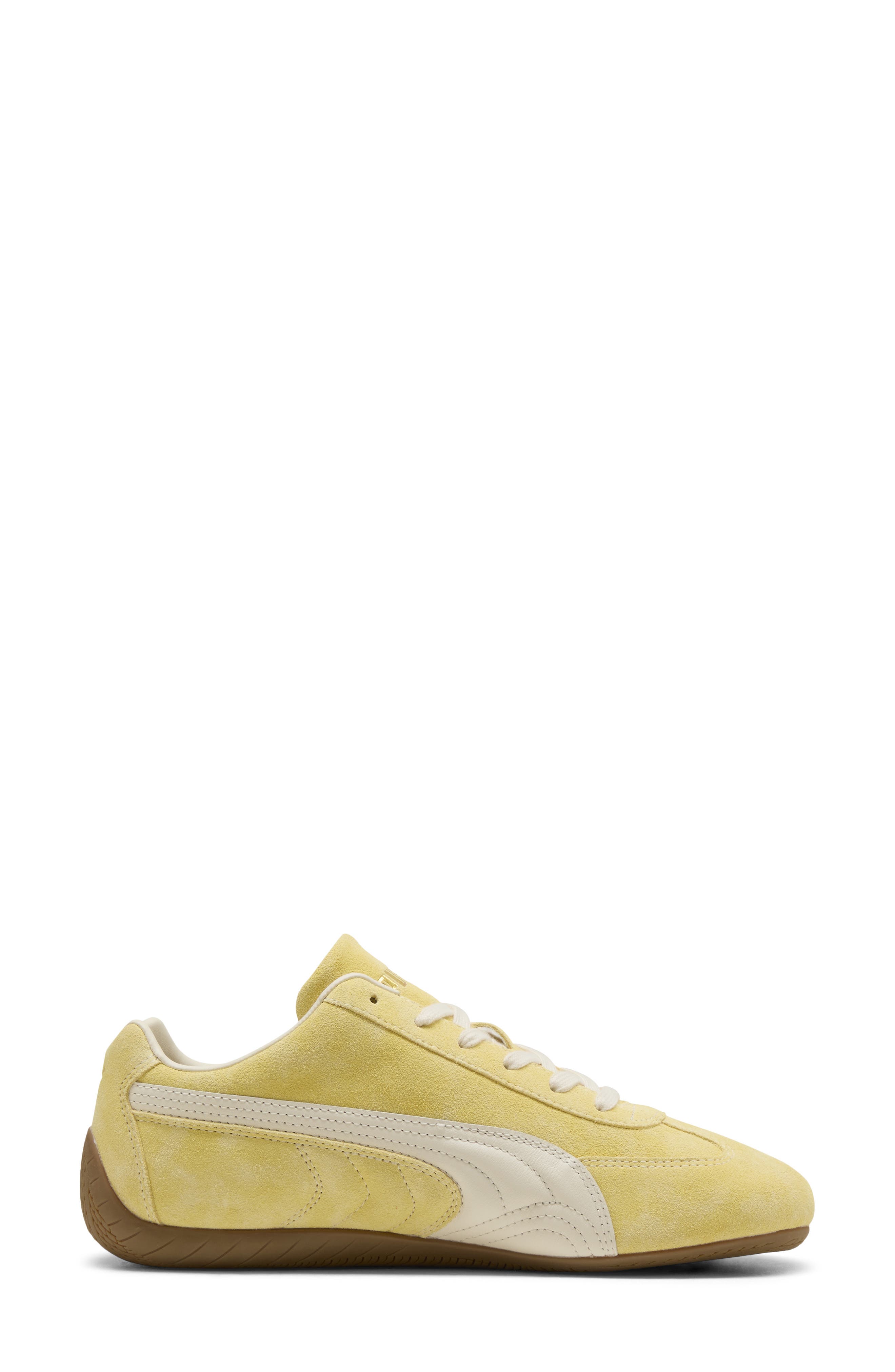 PUMA Speedcat Faded Sneaker, Alternate, color, Dazzling Yellow/ Pale Lemon
