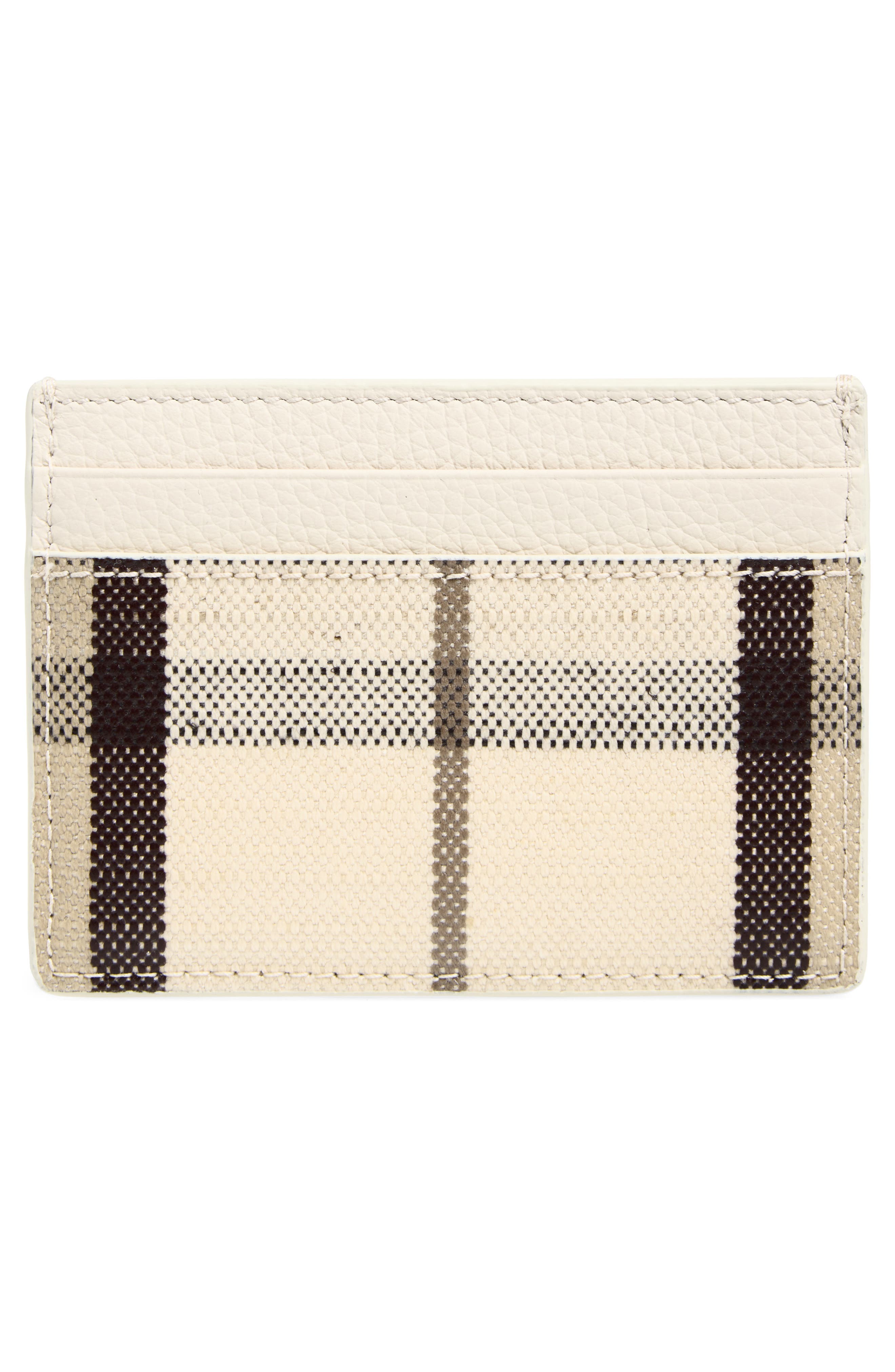 Highlands Check Mixed Media Card Case (Women) | Nordstrom