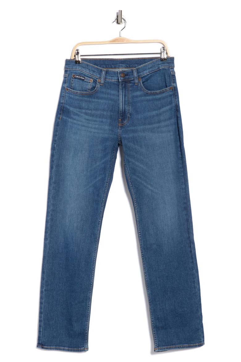 Straight Jeans, Alternate, color, AVALON